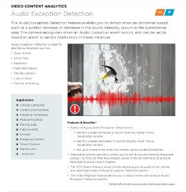 Audio Exception Detection in Lorain County